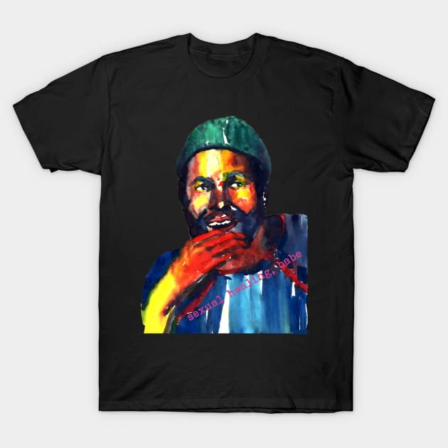 Marvin Gaye Influence T-Shirt by Tosik Art1